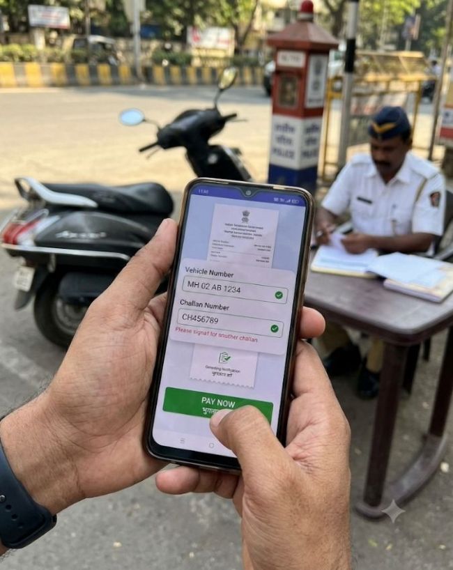वाहन नंबर या चालान नंबर से हो जाएगा भुगतान