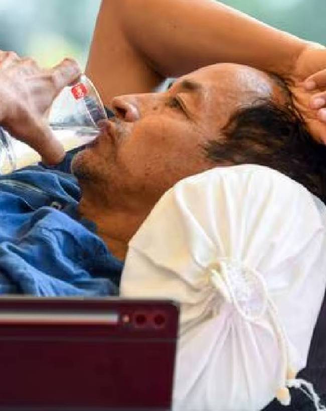 कई दिनों के बाद