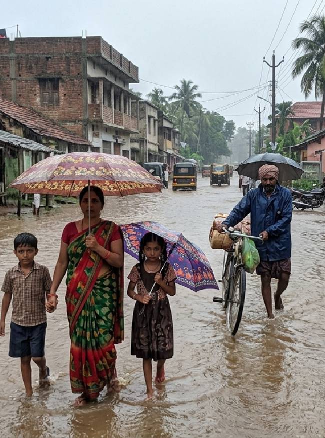 आज 15 राज्यों में बारिश की चेतावनी