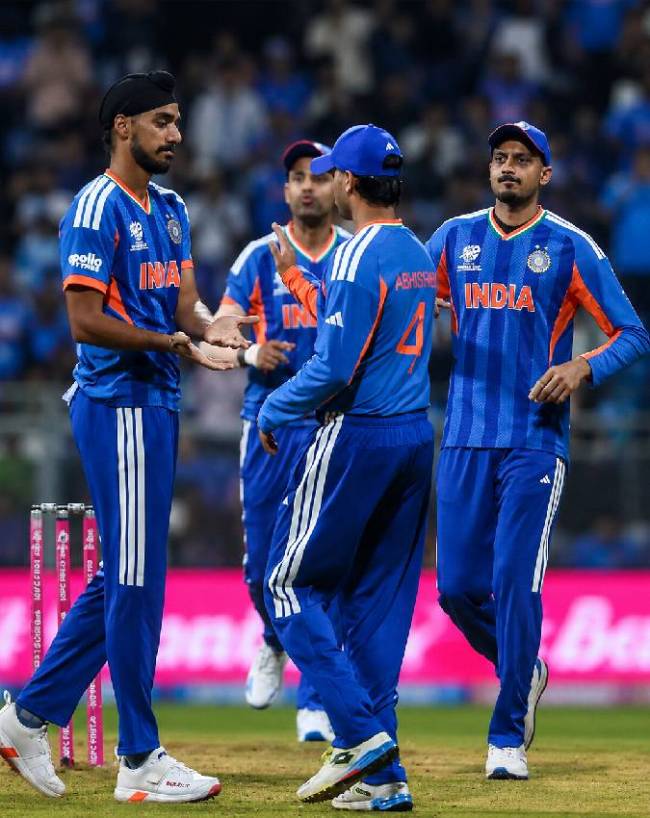 भारत का स्क्वॉड
