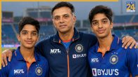 Rahul Dravid Both Son