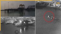 US attacked an Iranian submarine center