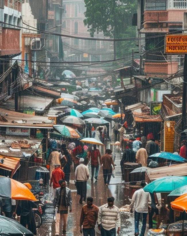 भारी बारिश की चेतावनी