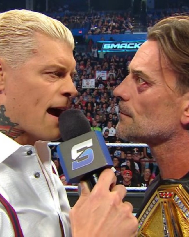 WWE SmackDown में आए सीएम पंक