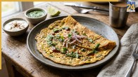 protein besan paneer stuffed cheela