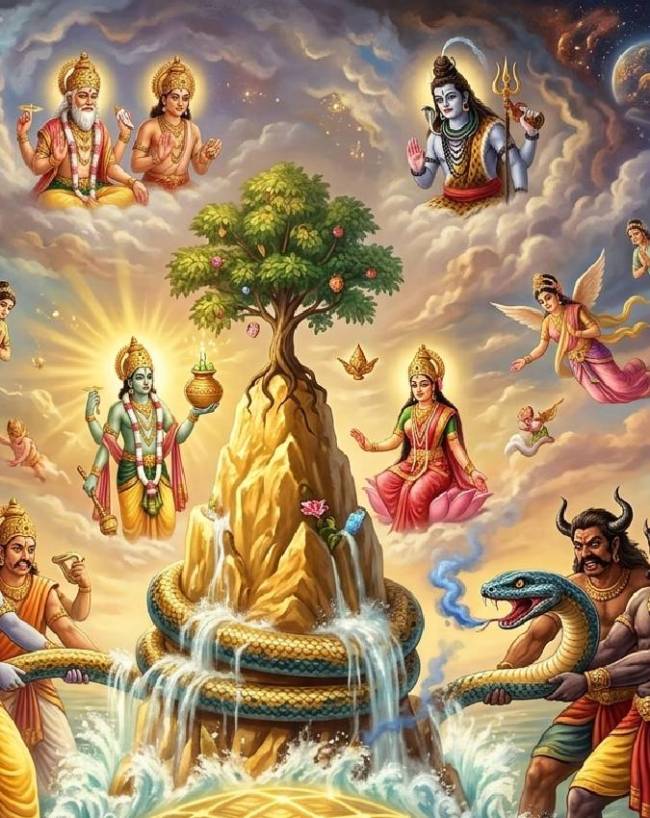 समुद्र मंथन की कथा