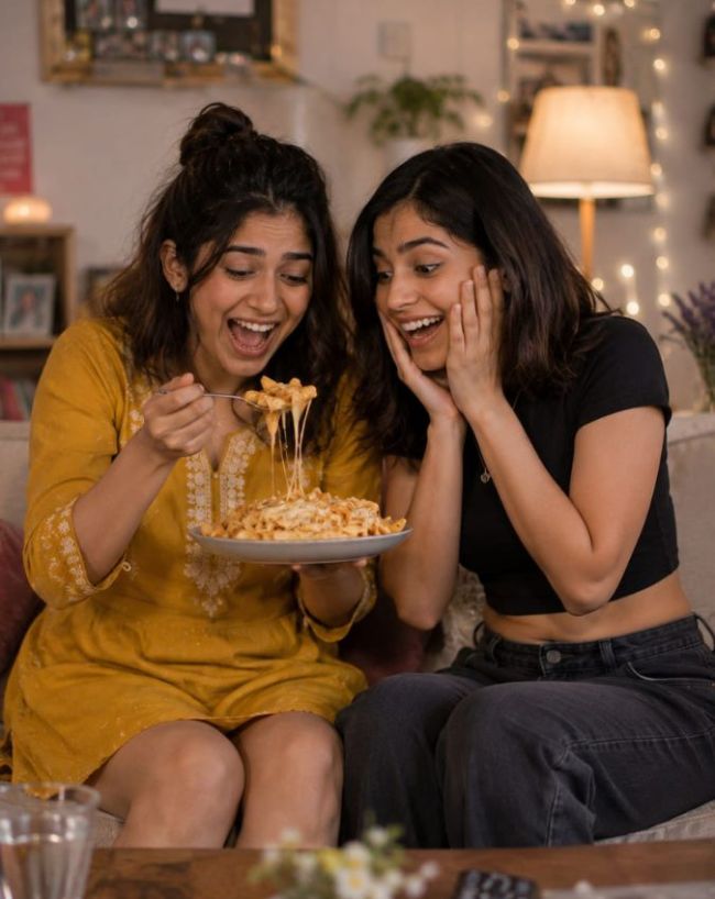 दूसरा सवाल - मेरी फेवरेट डिश क्या है जिसे मैं बिना बोर हुए खा सकता हूं?